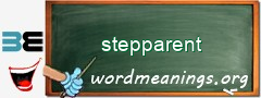 WordMeaning blackboard for stepparent